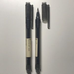 New MUJI Soft Brush Calligraphy Pen Set of 2